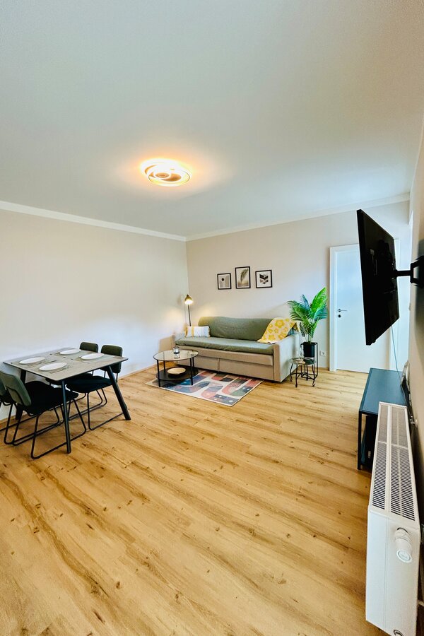 Wohnraum mit Schlafsofa