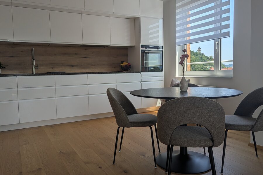 Bright 2-room apartment – short-term rental & temporary housing for 1 to 6 months in Graz