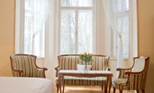 Biedermeier furniture in the livingroom