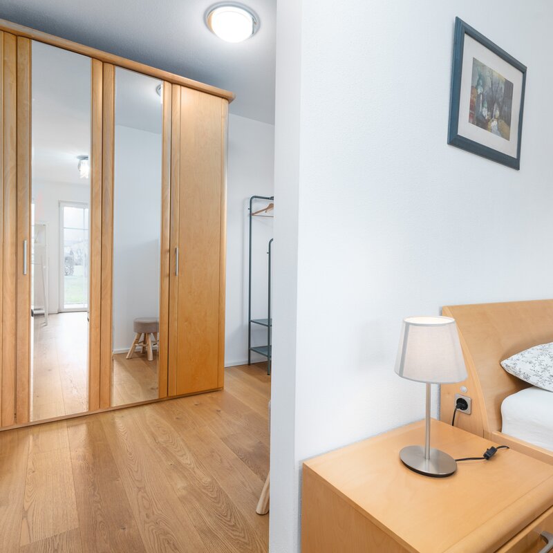 Schlafzimmer  und Ankleide