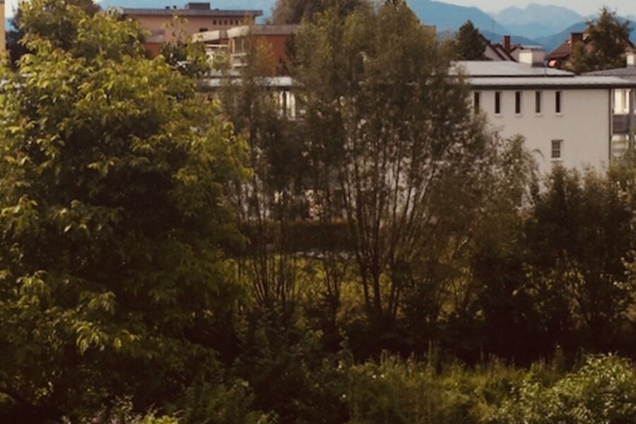 Blick auf den Untersberg