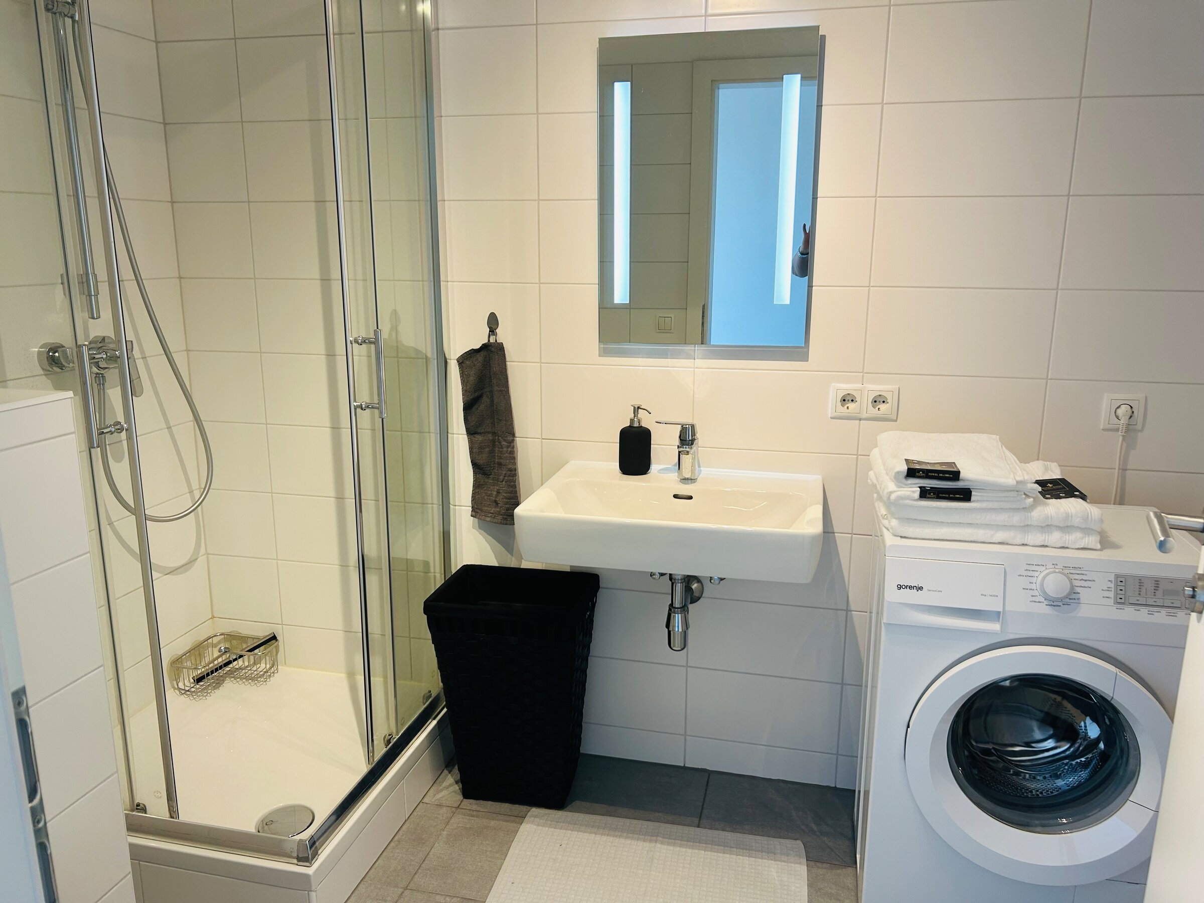 Bad mit Toilette 
