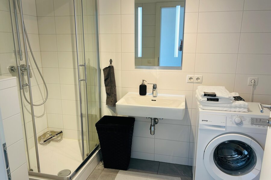 Bad mit Toilette 