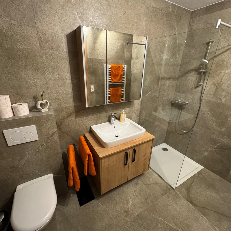 barrier-free shower
