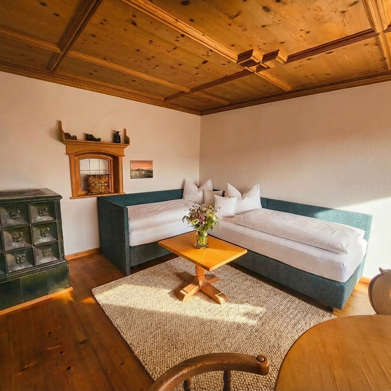 second sleeping area