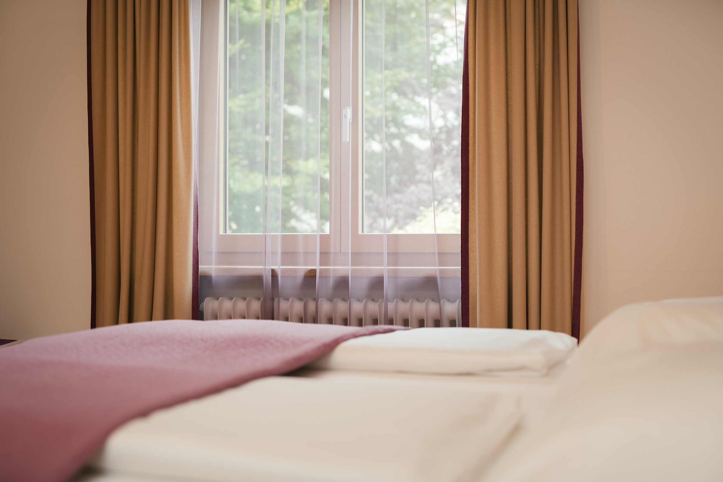 sleeping area