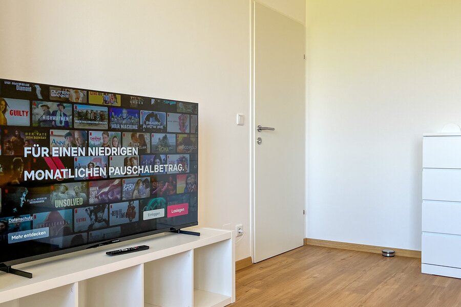 55"/4K-Fernseher mit Google TV | © Gerald Scharf