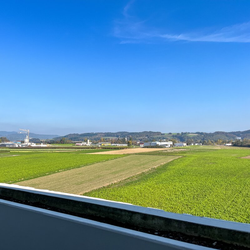 Felder und Wiesen entspannen den Weitblick | © Gerald Scharf