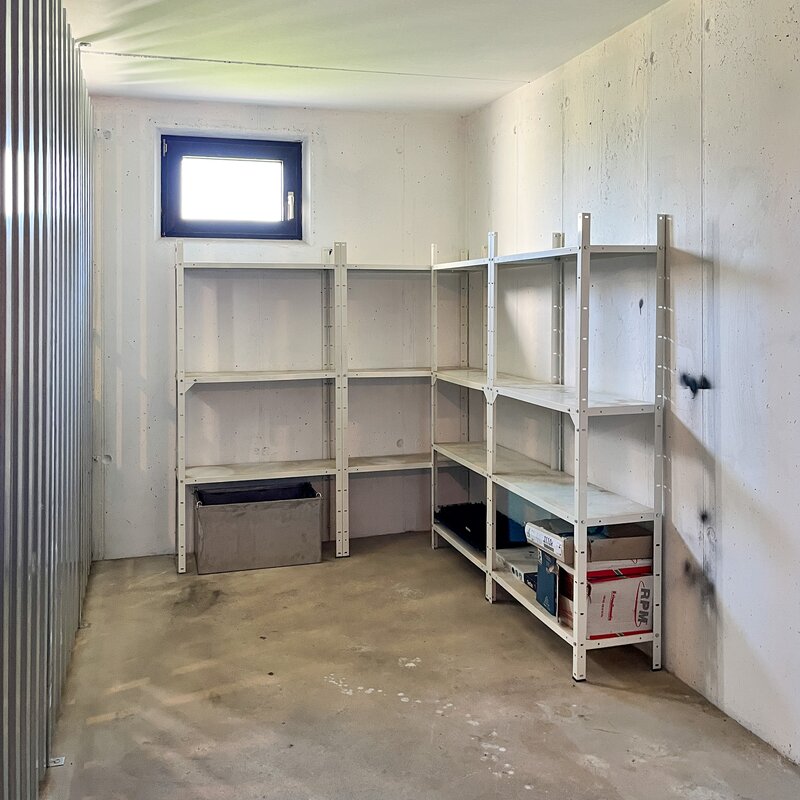 Kellerabteil für dein Fahrrad und zusätzlichen Stauraum | © Gerald Scharf