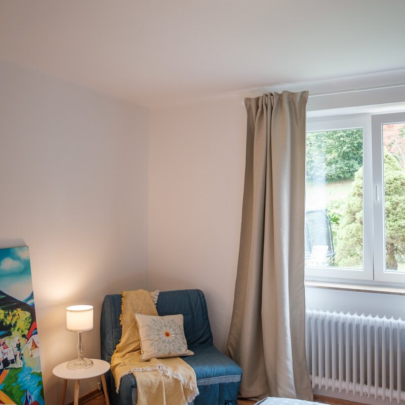 Bedroom, foldout bed | © Lukas Maier