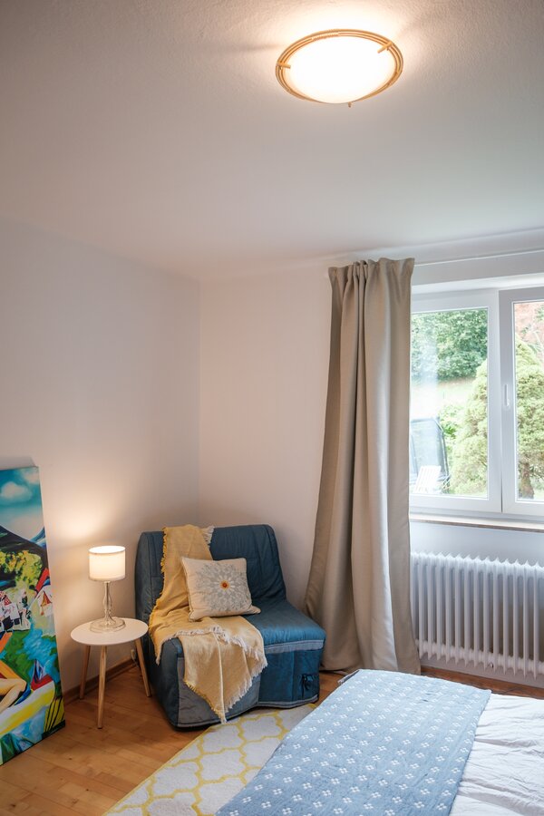 Bedroom, foldout bed | © Lukas Maier