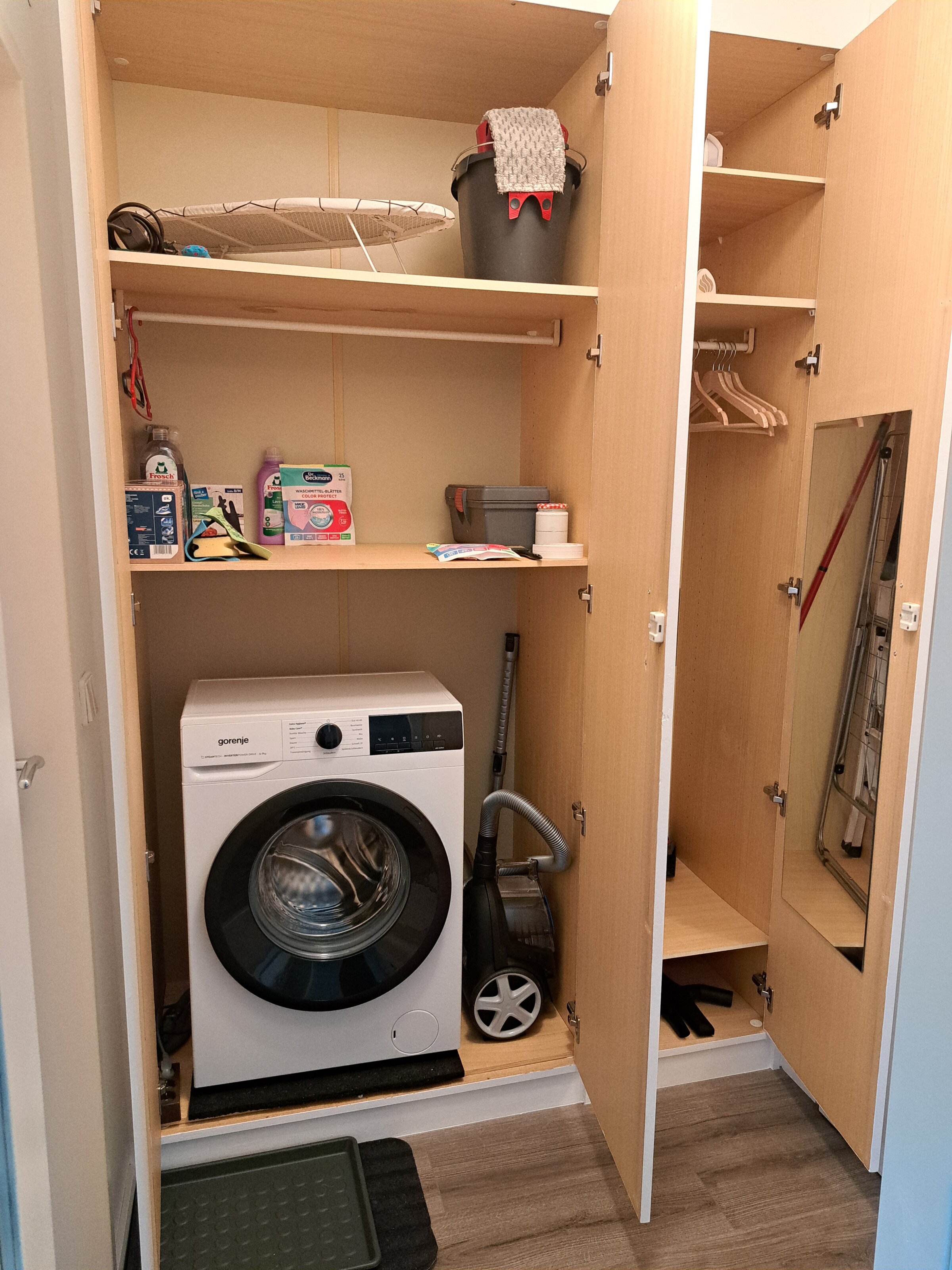 eigene Waschmaschine in der Wohnung