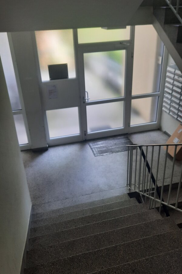 Treppenhaus, Ausgang, Erdgeschoss | © Evelyn Gschwandtner