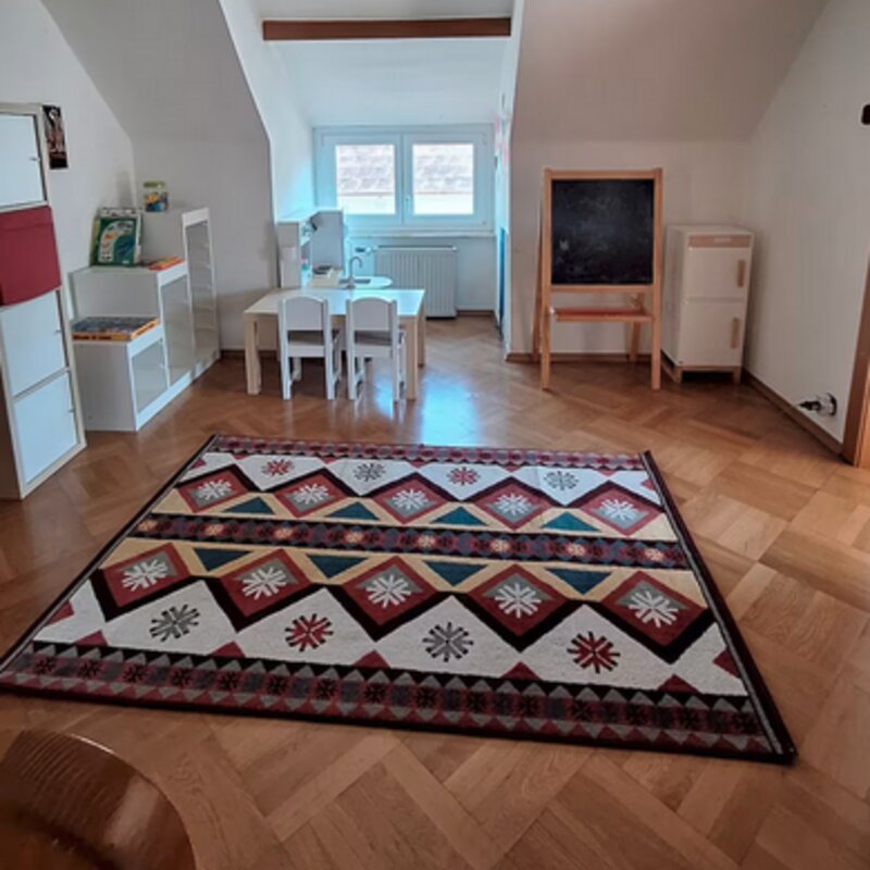 Gang Oben mit Spielecke oder Schlafsofa