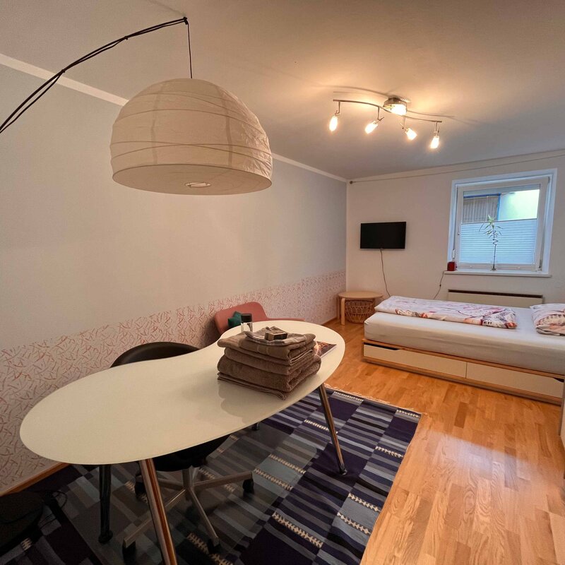 Stadtteil St. Nikolaus mit Blick auf Nordkette | © ©Inntour.at