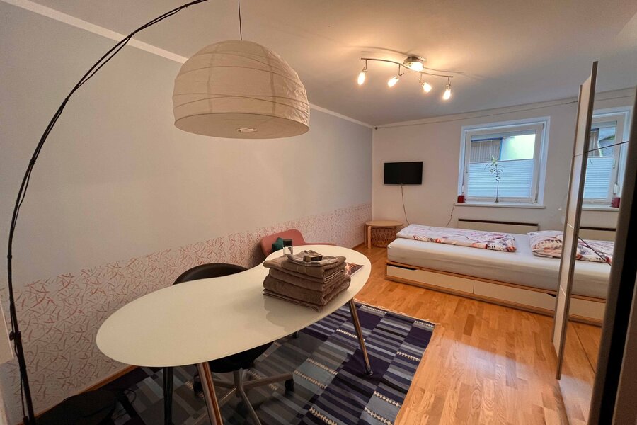 Stadtteil St. Nikolaus mit Blick auf Nordkette | © ©Inntour.at