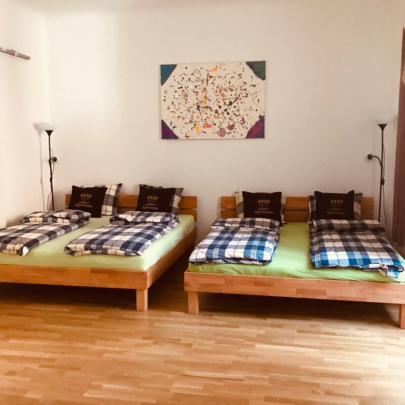 2 dobble beds in sleeping room 1