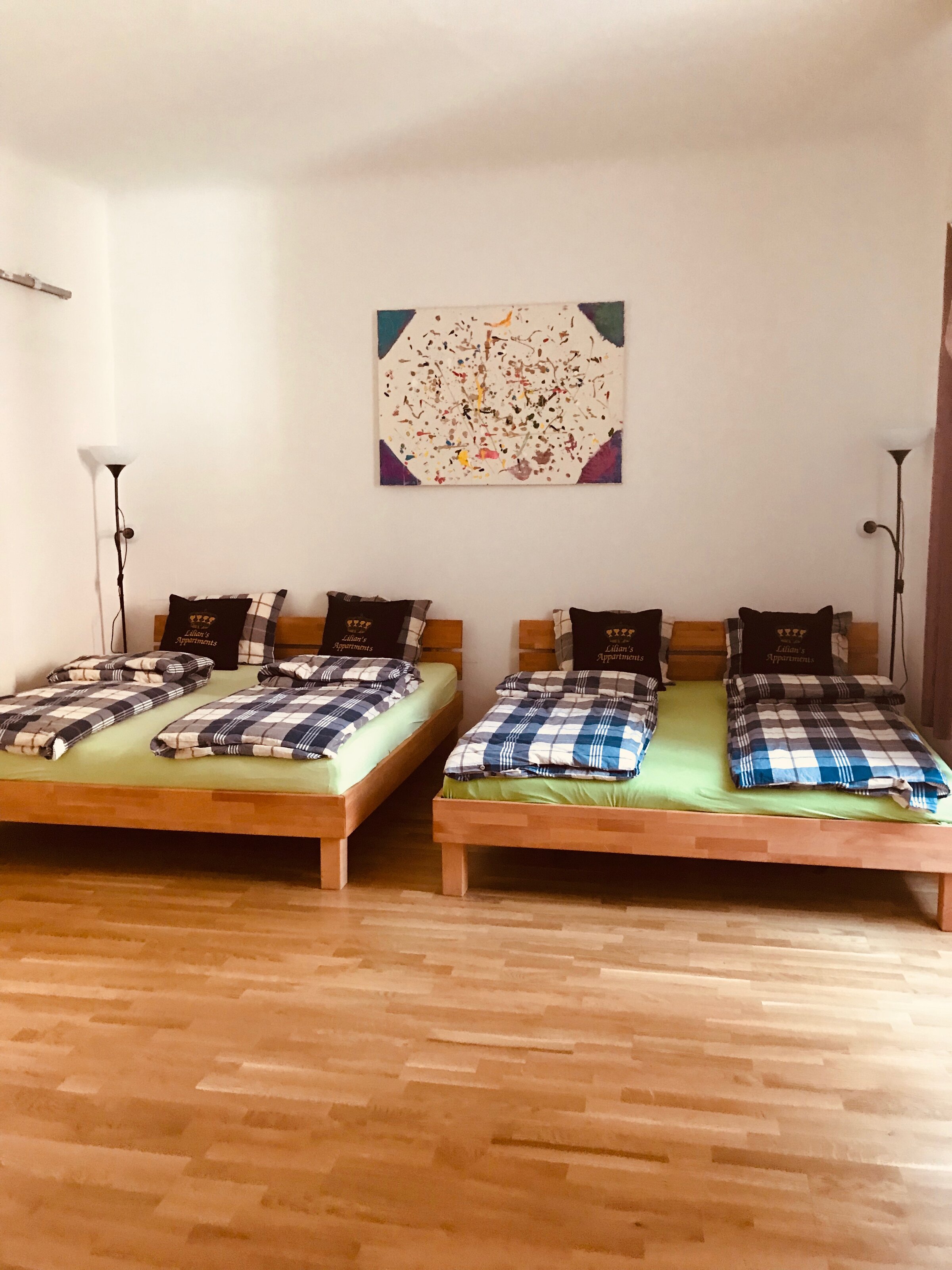 2 dobble beds in sleeping room 1