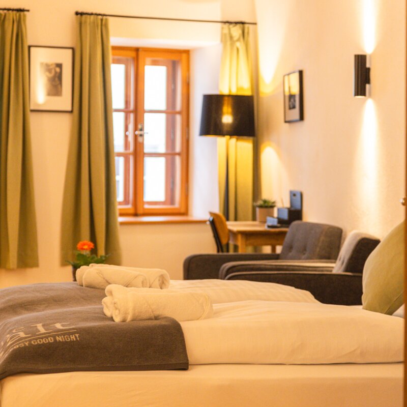 Wohn-Schlafzimmer 1 | © Michael Kuschei