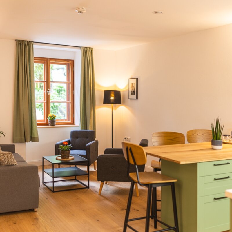 Wohn-Esszimmer 1 | © Michael Kuschei