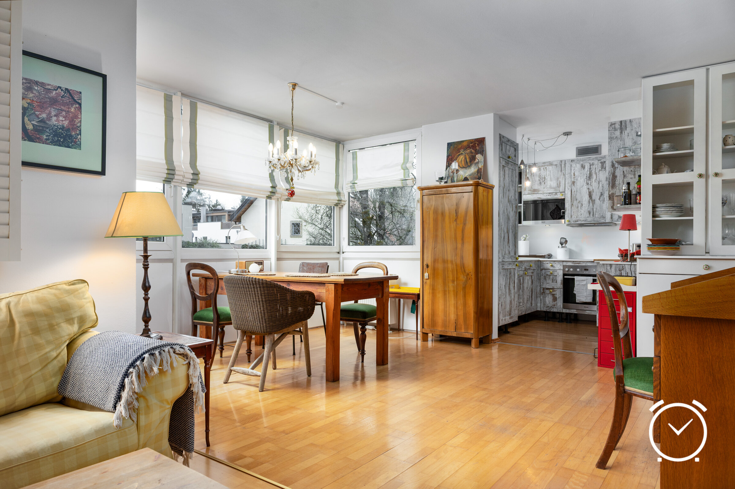 Offener Wohn- Küchen Bereich