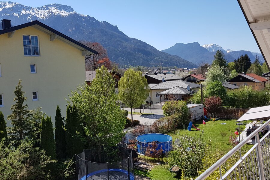 View to the southwest from the balcony