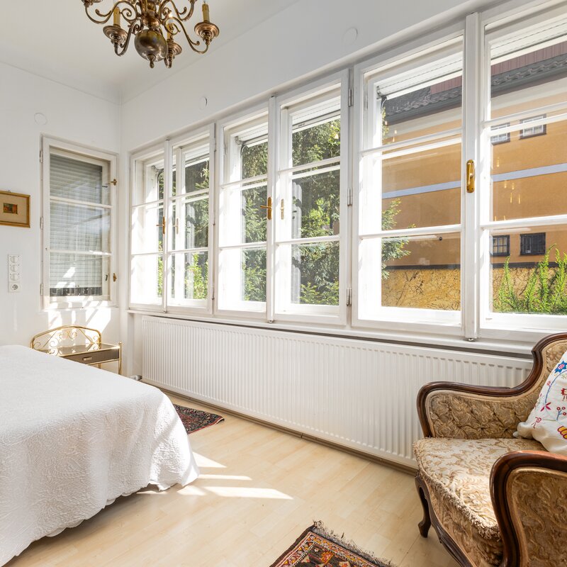 Erker im Wohnzimmer 