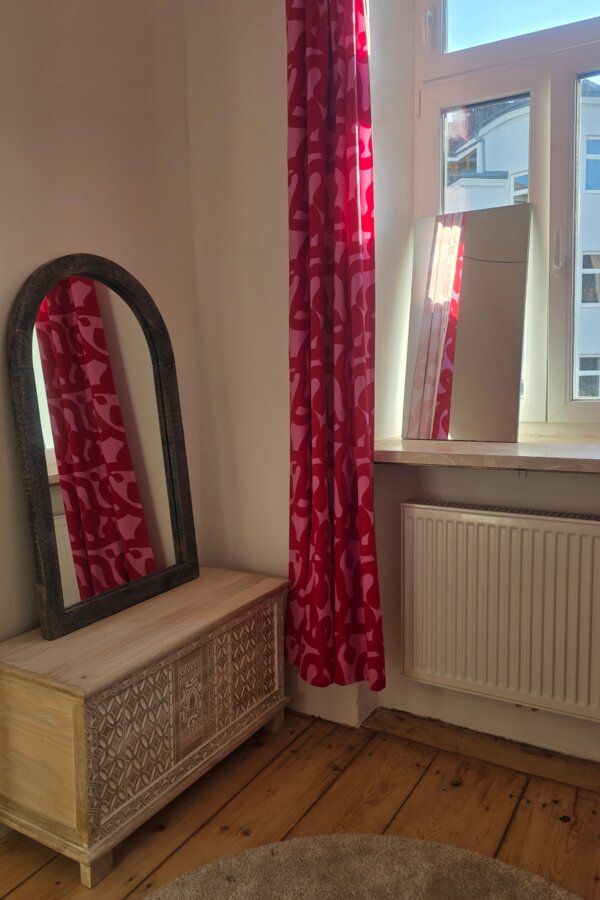 View out of the sleeping room