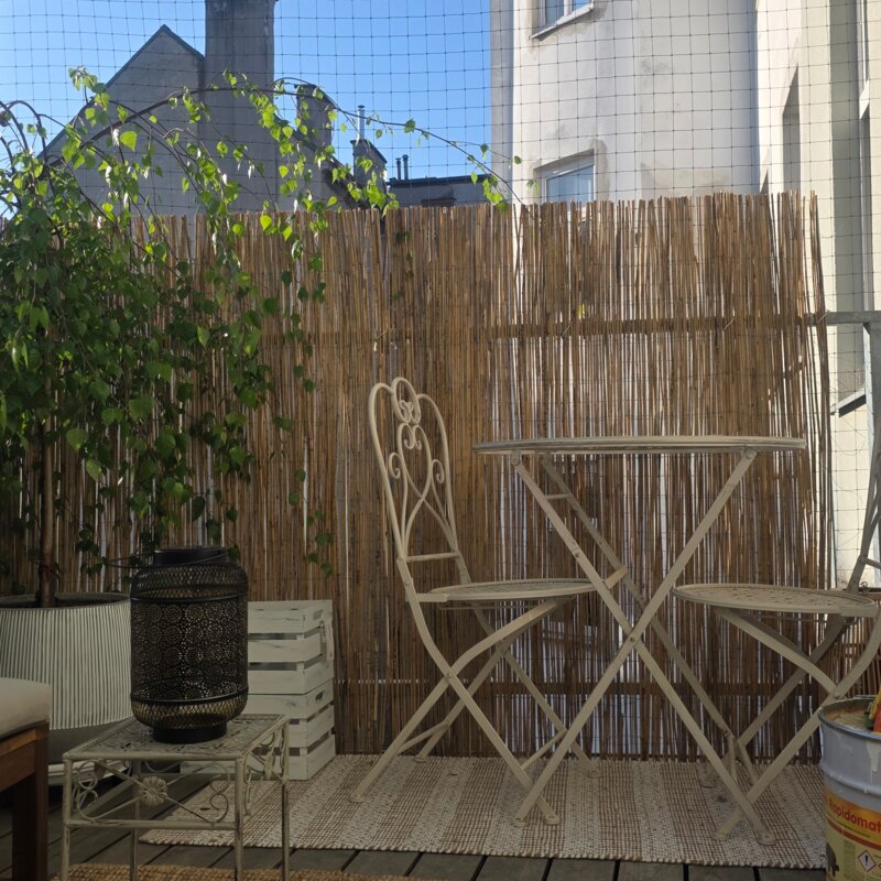 Breakfast table on the terrasse