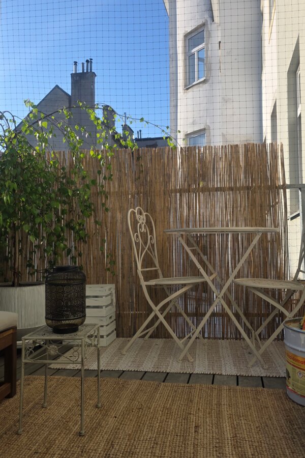 Breakfast table on the terrasse