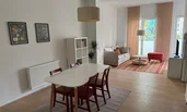 Dining area, living room