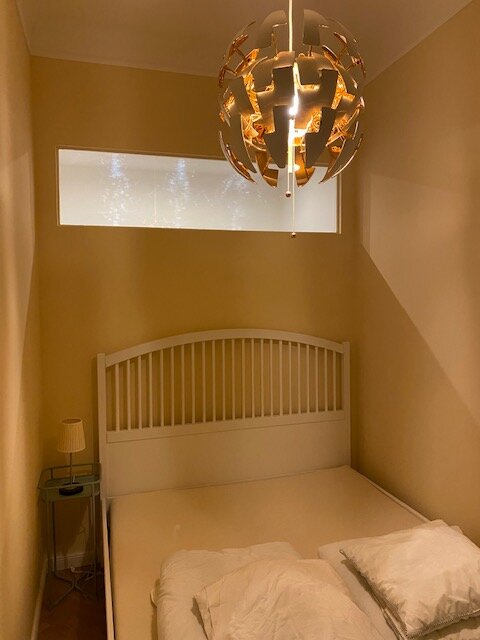 Schlafzimmer miit Doppelbett (1,60m breit)