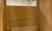 Bedroom with king-size bed (1,60m)