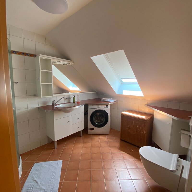 Bad mit Dusche/Wc