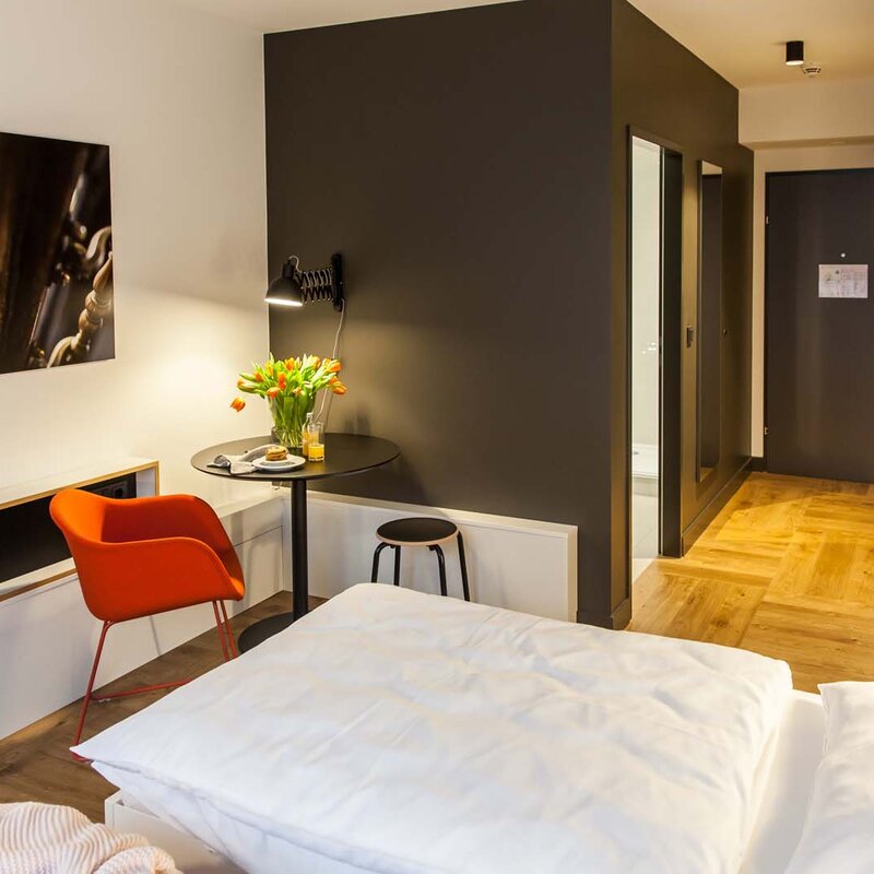 Schlaf- und Wohnbereich