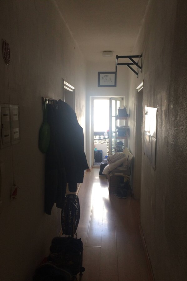 Gang Richtung Balkon