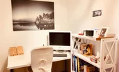 Arbeitsplatz Wohnzimmer