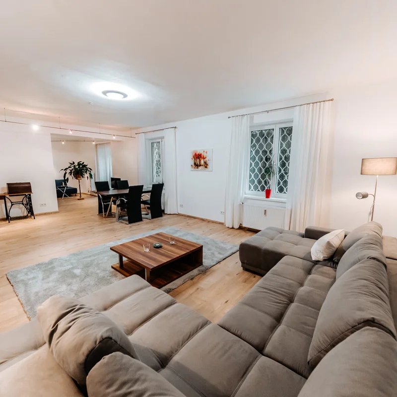 3 Zimmer Wohnung Müllner Steg direkt an der Salzach gelegen zum Wohnen auf Zeit