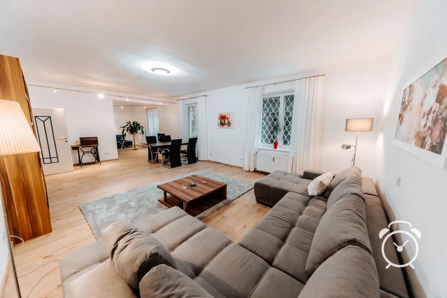 3 Zimmer Wohnung Müllner Steg direkt an der Salzach gelegen zum Wohnen auf Zeit