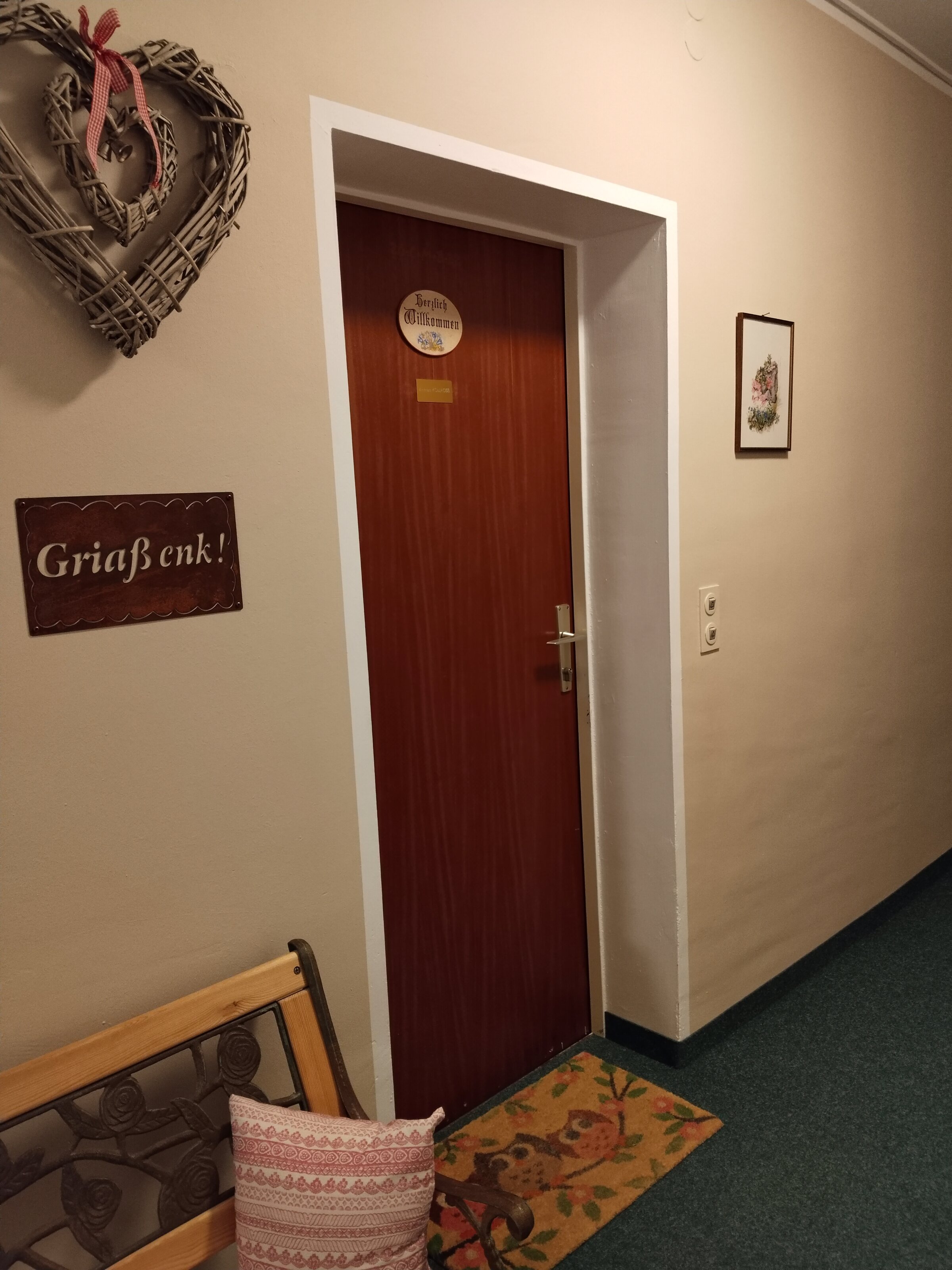 Wohnungseingangstür W C 13, Terrassenhaus II, Sonnenhang 191 | © Andrea Kollroß