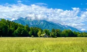Bergblick vom Garten | © H. Weißenberger