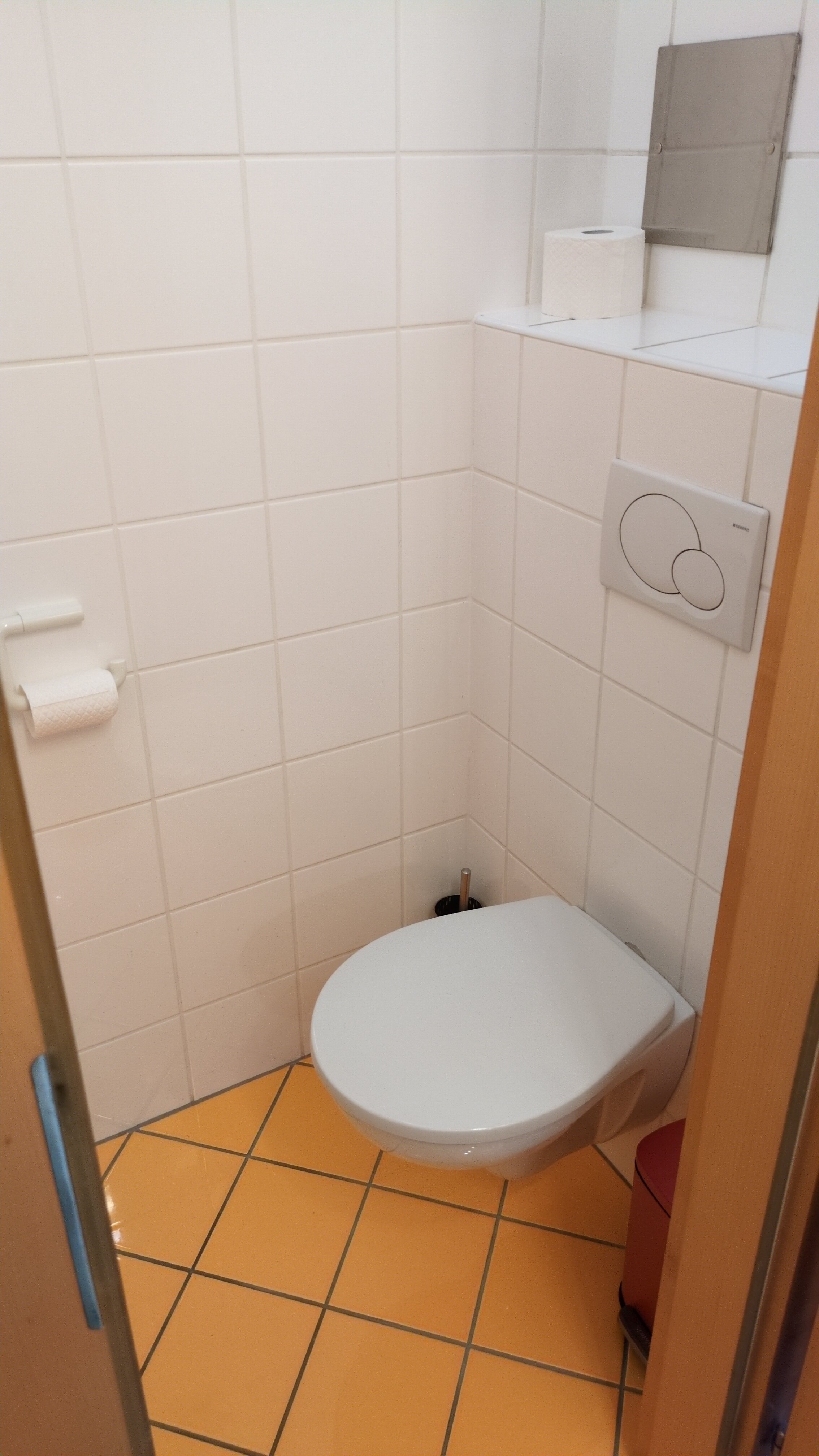 getrennte Toilette