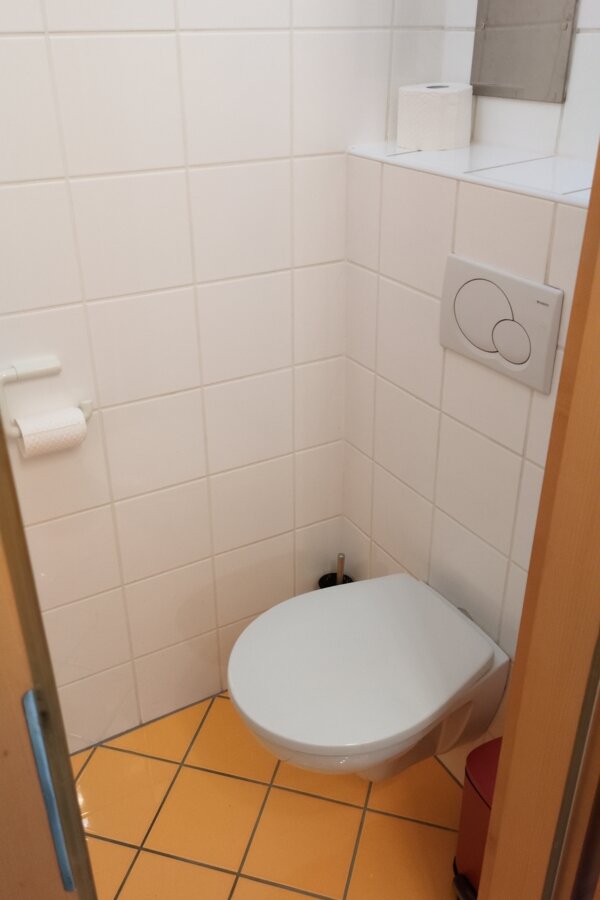 getrennte Toilette