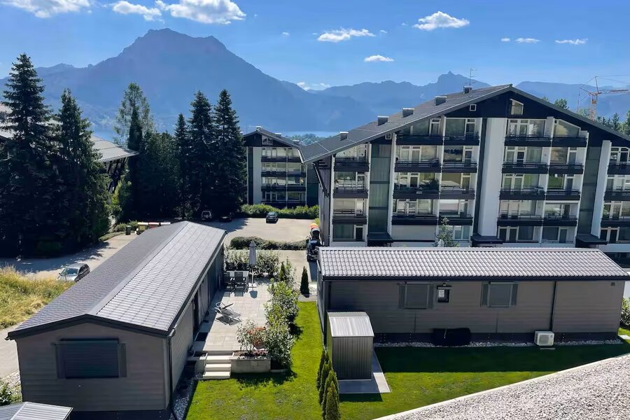 Tiny Haus mit Garten & Bergblick – Kurzzeitmiete Altmünster, Wohnen auf Zeit für 1 bis 6 Monate