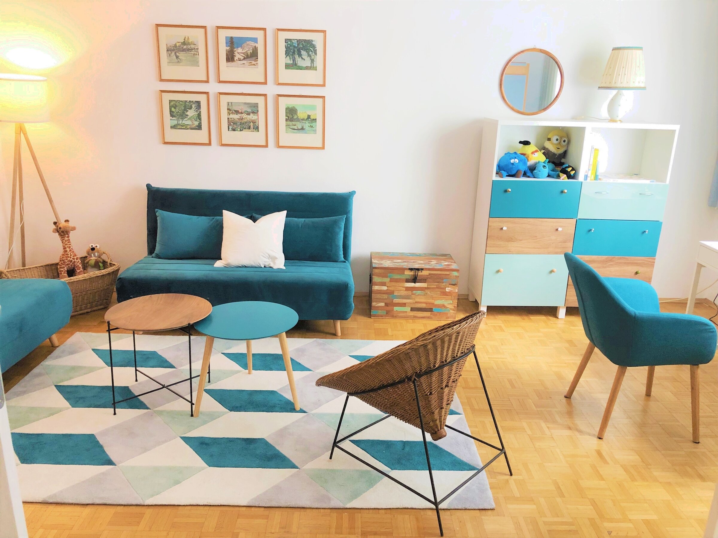 Wohn- Schlafzimmer II