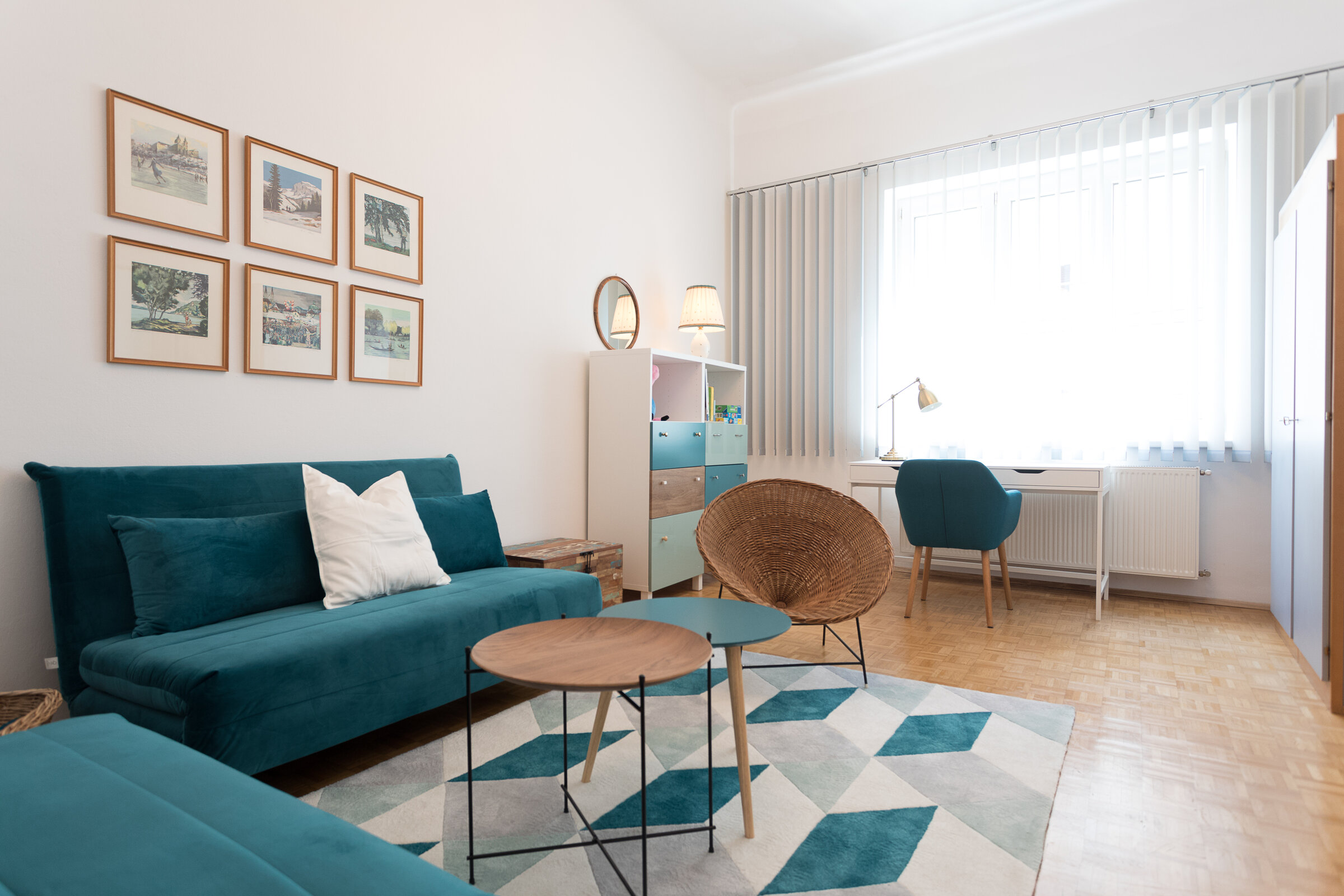 Wohn- Schlafzimmer II