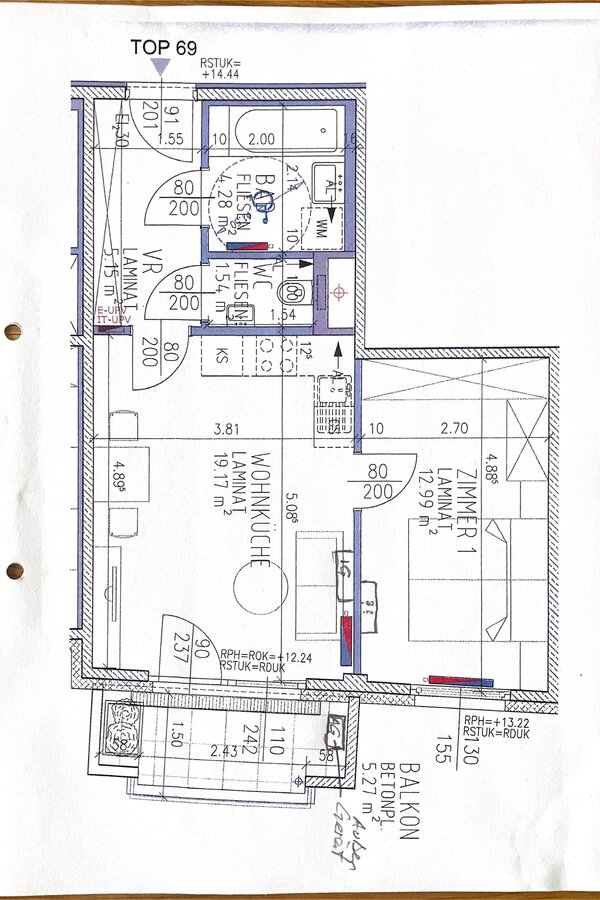 Wohnungsplan