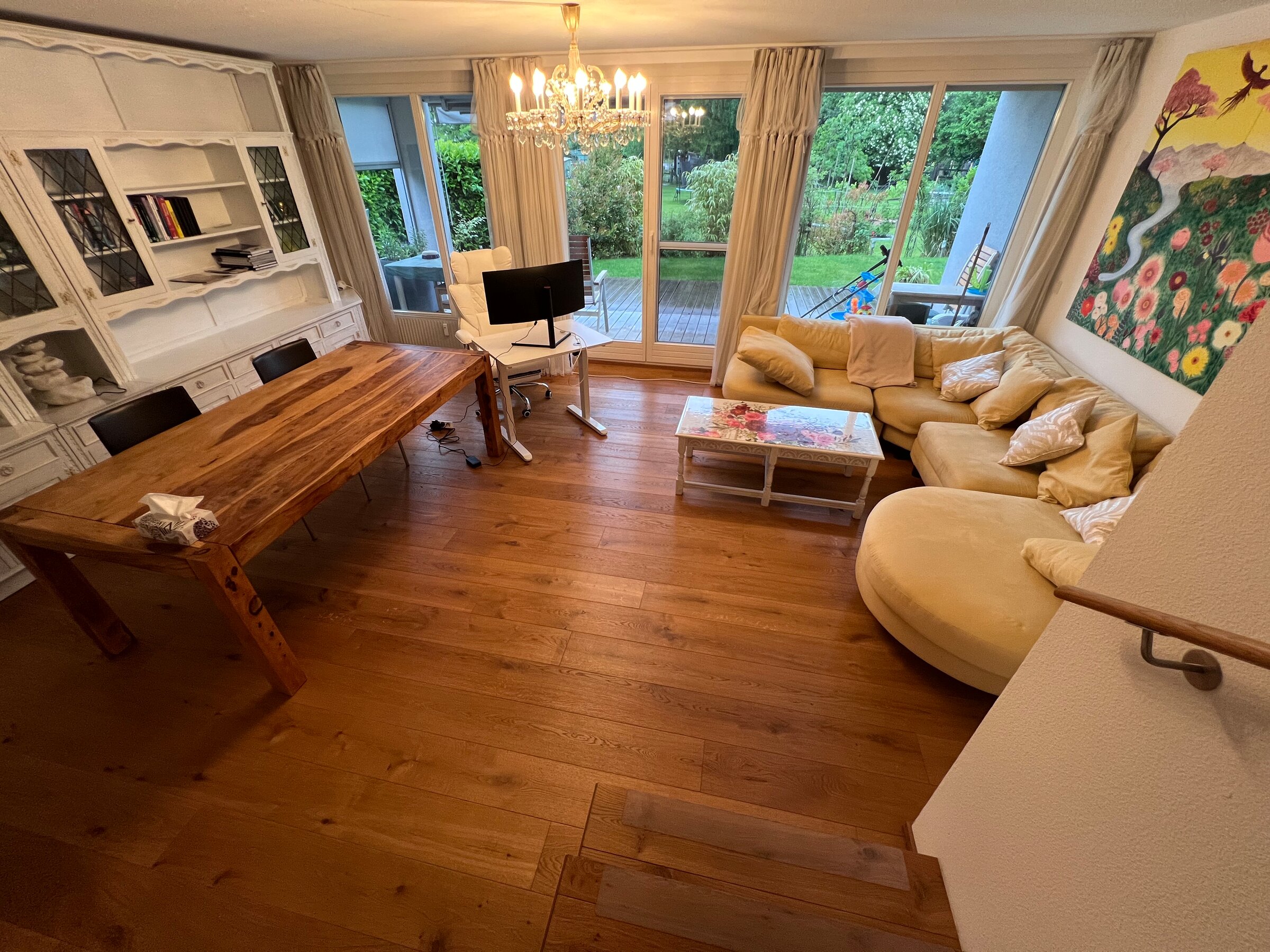 Familienfreundliche Garten-Maisonette