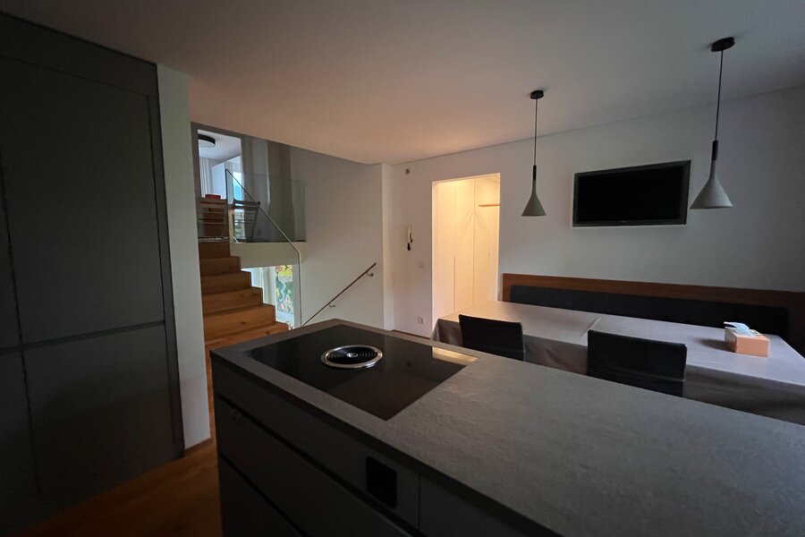 Küche und Essbereich