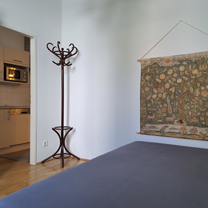 Schlafkabinett mit Bett (verbreiterbar)